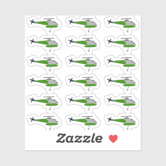 Helitack Aufkleber (Blatt)