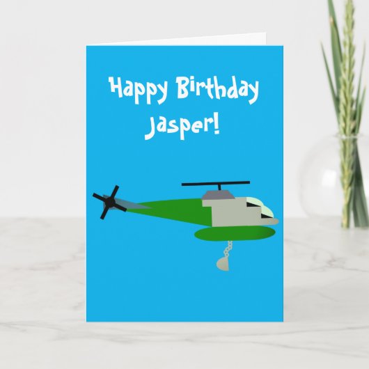 Helitack Feiertagskarte (Vorderseite)