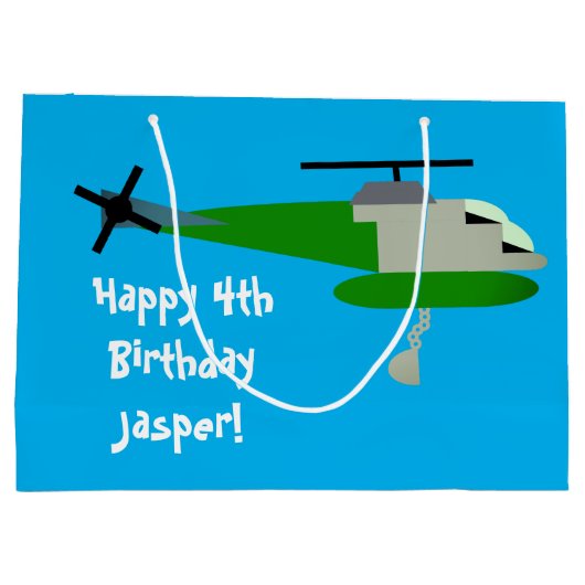 Helitack Große Geschenktüte (Rückseite)