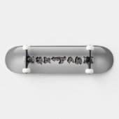 HELIUM Balloon Skateboard (Horizontal)
