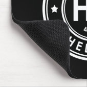 Helium Element Black Mouse Pad Mousepad (Ecke)