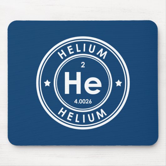 Helium Element Blue Mouse Pad Mousepad (Vorne)