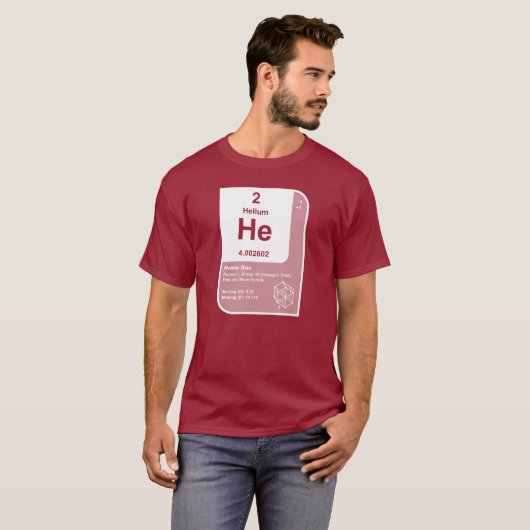 Helium (He) T-Shirt (Vorne ganz)