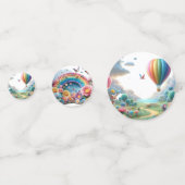 Heliumballons sind leicht konfetti (Rückseiten)