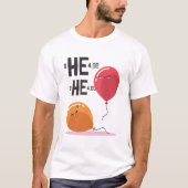 HELIUMBALLOON MEMO lustiger T - Shirt  (Vorderseite)