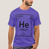 Heliumelement (schwarz) T - Shirt (Vorderseite)