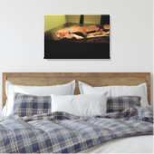 Helix, Boa-Konstriktor Leinwanddruck (Insitu (Schlafzimmer))