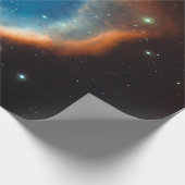 Helix Nebel Astronomie Geschenkpapier (Ecke)