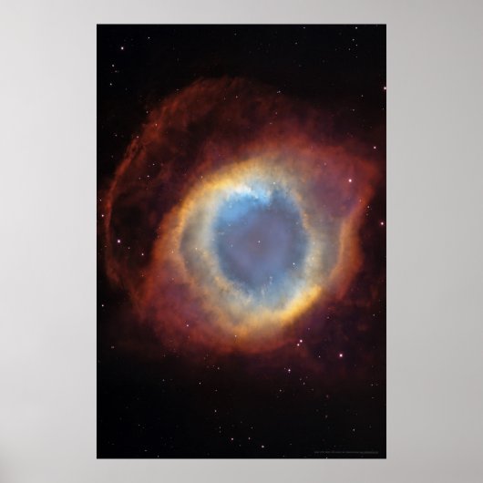 Helix Nebel Umschlag 20x30 (18x27) Poster (Vorne)