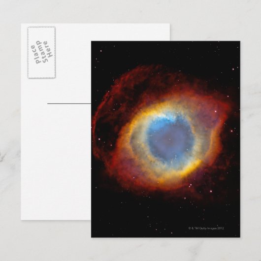 Helix Nebula 2 Postkarte (Vorne/Hinten)