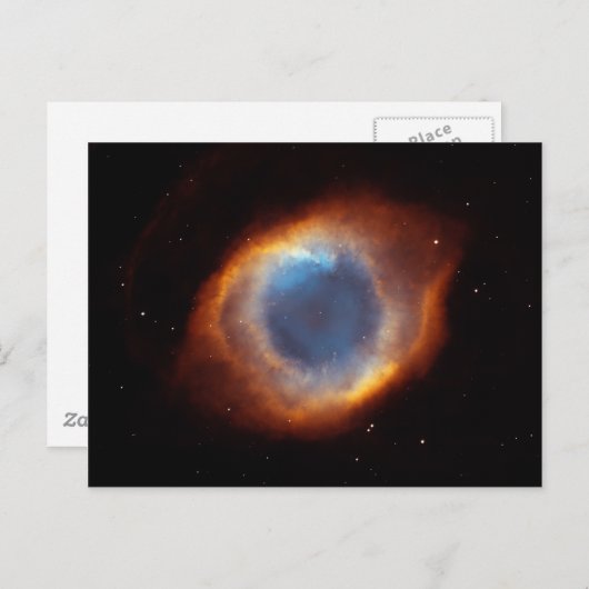 Helix Nebula "Auge Gottes" Hubble Teleskop Postkarte (Vorne/Hinten)