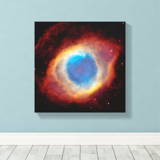 Helix Nebula Auge Gottes Leinwanddruck (Insitu (Holzboden))