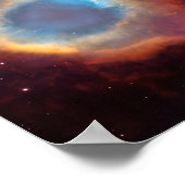 Helix Nebula Celestial Foto 8x10 Poster (Ecke)