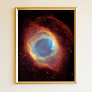 Helix Nebula Celestial Foto 8x10 Poster
