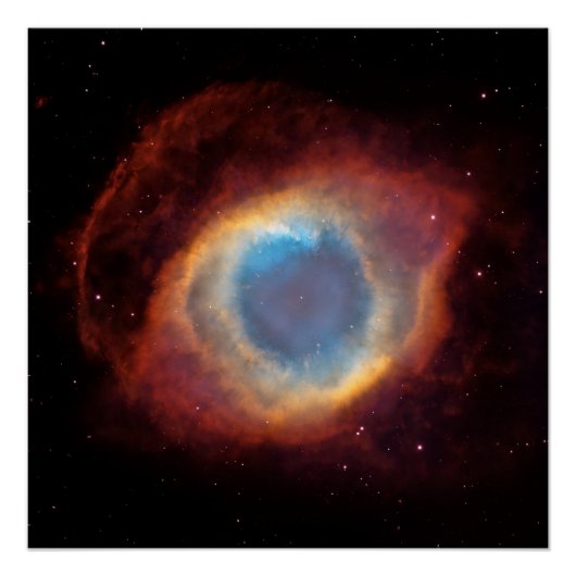 Helix Nebula Celestial Foto Poster (Vorderseite)
