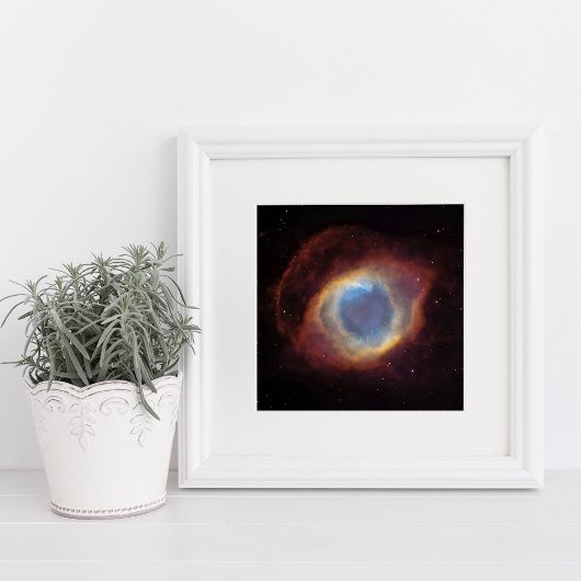 Helix Nebula Celestial Foto Poster