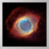 Helix Nebula Celestial Foto Poster (Vorne)