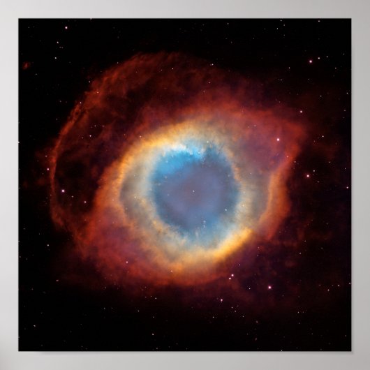 Helix Nebula Celestial Foto Poster (Vorne)