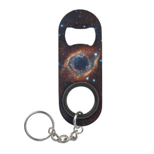 Helix nebula Custom Initials Astronomie Mini Flaschenöffner