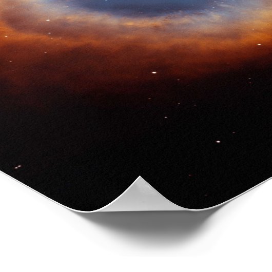 Helix Nebula: Das Auge Gottes Poster (Ecke)