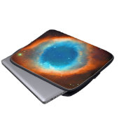 Helix Nebula, Galaxien und Sterne Laptopschutzhülle (Vorne Knopf)