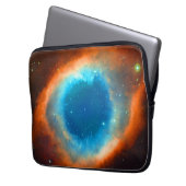 Helix Nebula, Galaxien und Sterne Laptopschutzhülle (Vorderseite Links)