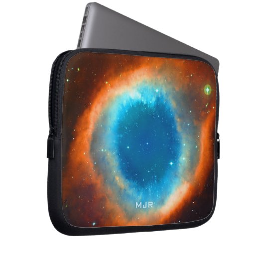 Helix Nebula, Galaxien und Sterne Laptopschutzhülle (Vorne Rechts)