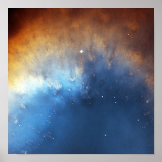 Helix-Nebula-Gasring Poster (Vorne)