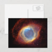 Helix Nebula Hubble Space Postkarte (Vorne/Hinten)
