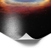 Helix Nebula (Hubble Telescope) Fotodruck (Ecke)