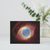 Helix Nebula (Hubble Telescope) Postkarte (Stehend Vorderseite)