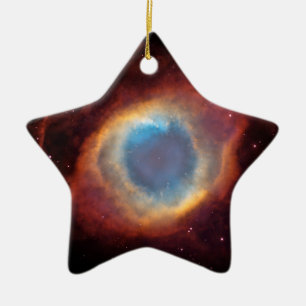 Helix Nebula Keramik Ornament