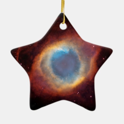 Helix Nebula Keramik Ornament (Hinten)