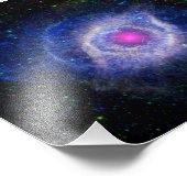 Helix Nebula NASA Lila Fotodruck (Ecke)