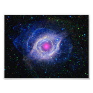 Helix Nebula NASA Lila Fotodruck