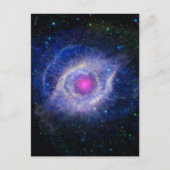 Helix Nebula NASA Lila Postkarte (Vorderseite)