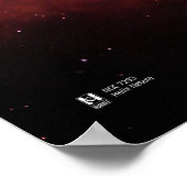 Helix Nebula NGC7293 - NASA Hubble Weltraumtelesko Poster (Ecke)