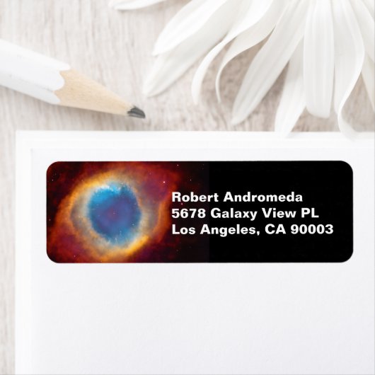 Helix Nebula oder NGC 7293 Ansicht mit HST, ZGOS, (Insitu)