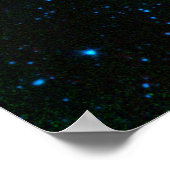 Helix Nebula oder NGC 7293, Planetennebel, ZGOA Poster (Ecke)