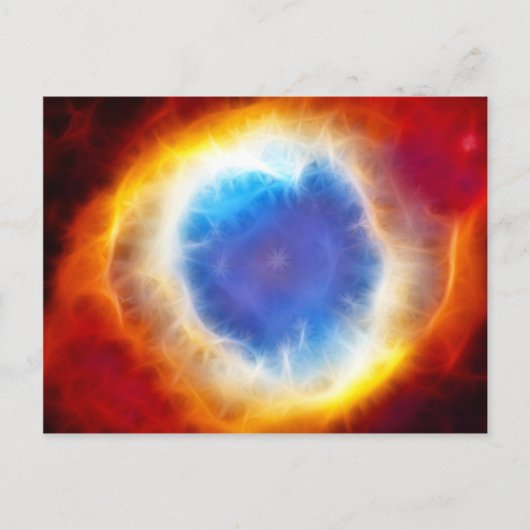 Helix Nebula Postkarte (Vorderseite)