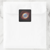Helix Nebula Quadratischer Aufkleber (Tasche)