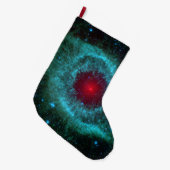 Helix Nebula Space Astronomy Science Photo Großer Weihnachtsstrumpf (Vorderansicht (hängend))