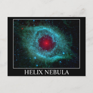 Helix Nebula - Unsere Zukunft in 5 Milliarden Jahr Postkarte