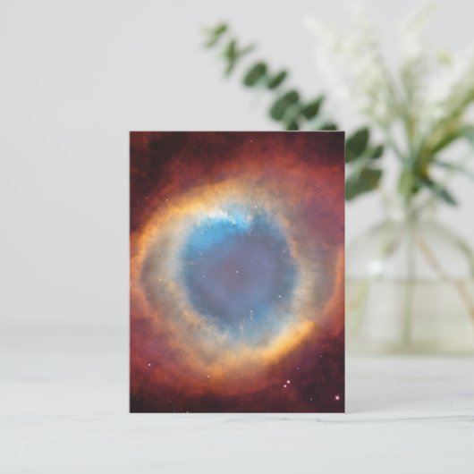 Helix Nebula von Hubble Postkarte (Stehend Vorderseite)