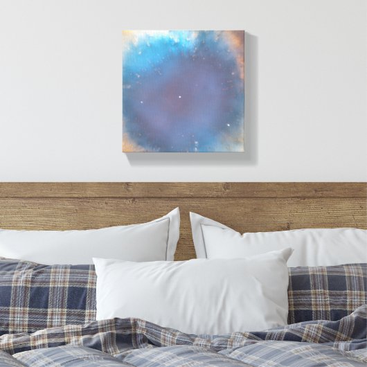 Helix Nebula's mit Augen überzogene Canvas Leinwanddruck (Insitu (Schlafzimmer))