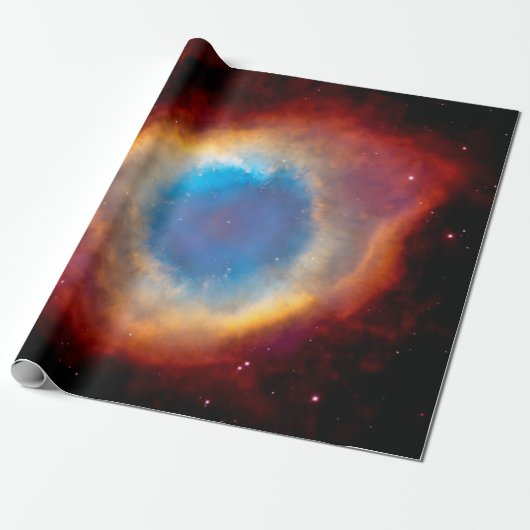 Helix Planetary Nebula NGC 7293 - Auge Gottes Geschenkpapier (Ungerollt)
