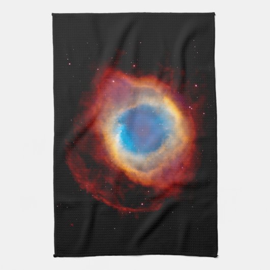 Helix Planetary Nebula NGC 7293 - Auge Gottes Geschirrtuch (Vertikal)