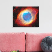 Helix Planetary Nebula NGC 7293 - Auge Gottes Leinwanddruck (Insitu (Wohnzimmer))