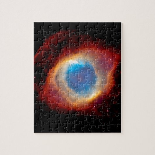 Helix Planetary Nebula NGC 7293 - Auge Gottes Puzzle (Vertikal)
