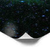 Helixnebel oder NGC 7293, Planetarischer Nebel Poster (Ecke)